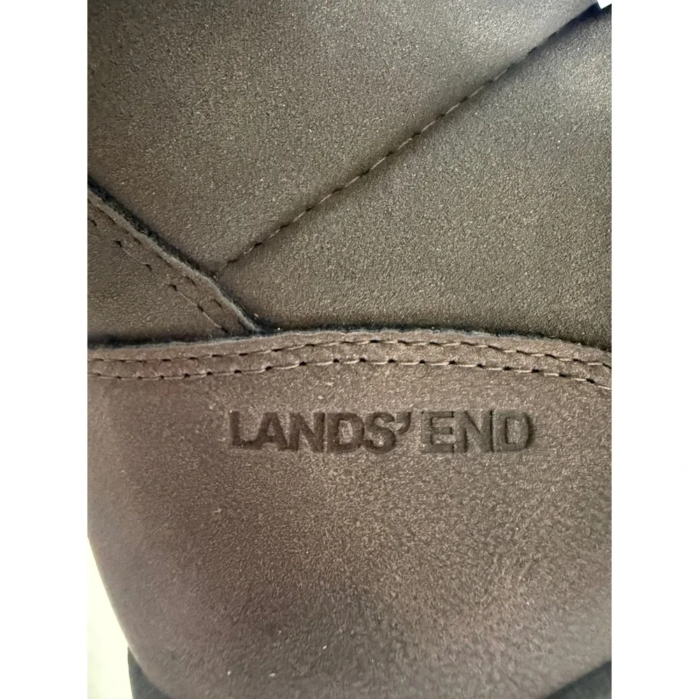 NWT Lands End Expedition Trail Waterproof Snow Boots Winter Mens Brown 11M